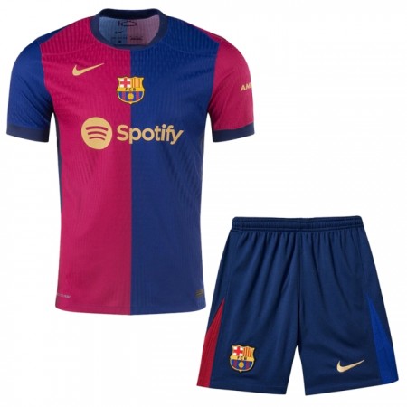 FC Barcelona Lasten Kotipelipaita 2024-25 Lyhythihainen (+ shortsit)